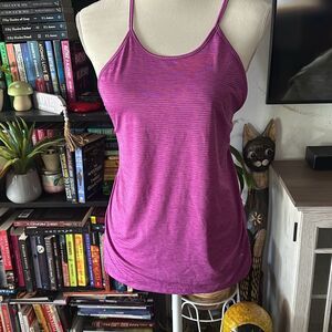 ASICS Size Small Purple active wear top tank top